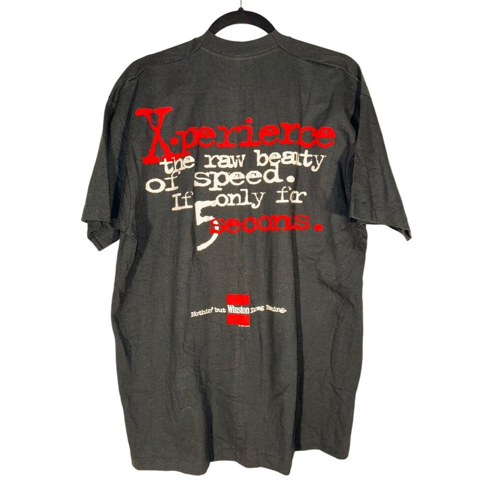 Vintage Winston Racing Shirt NHRA Drag Racing 1990s